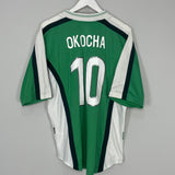 1998/00 NIGERIA OKOCHA #10 HOME SHIRT (L) NIKE