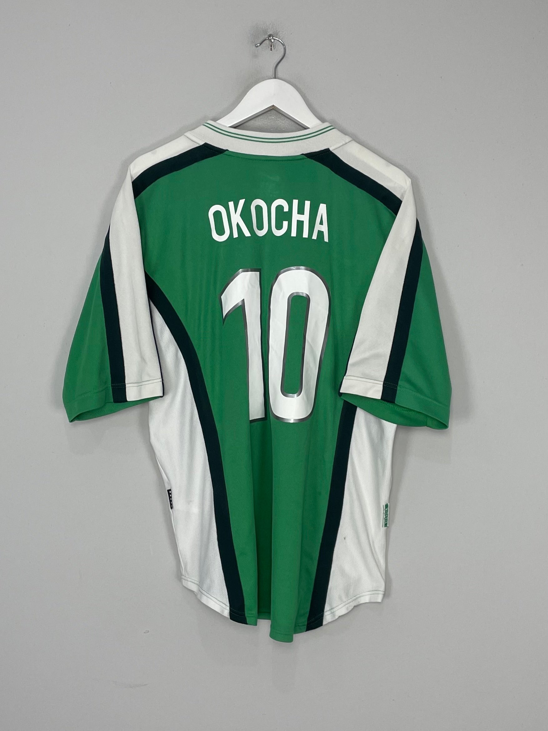 1998/00 NIGERIA OKOCHA #10 HOME SHIRT (L) NIKE