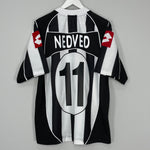 2002/03 JUVENTUS NEDVED #11 HOME SHIRT (L) LOTTO