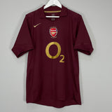 2005/06 ARSENAL HENRY #14 HOME SHIRT (M) NIKE