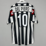 2001/02 JUVENTUS DEL PIERO #10 HOME SHIRT (XL) LOTTO