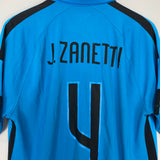 2014/15 INTER MILAN J.ZANETTI #4 THIRD SHIRT (L) NIKE