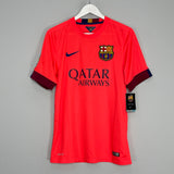 2014/15 BARCELONA MESSI #10 *BNWT* AWAY SHIRT (S) NIKE