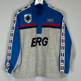 1990/91 SAMPDORIA 1/4 ZIP (M) ASICS