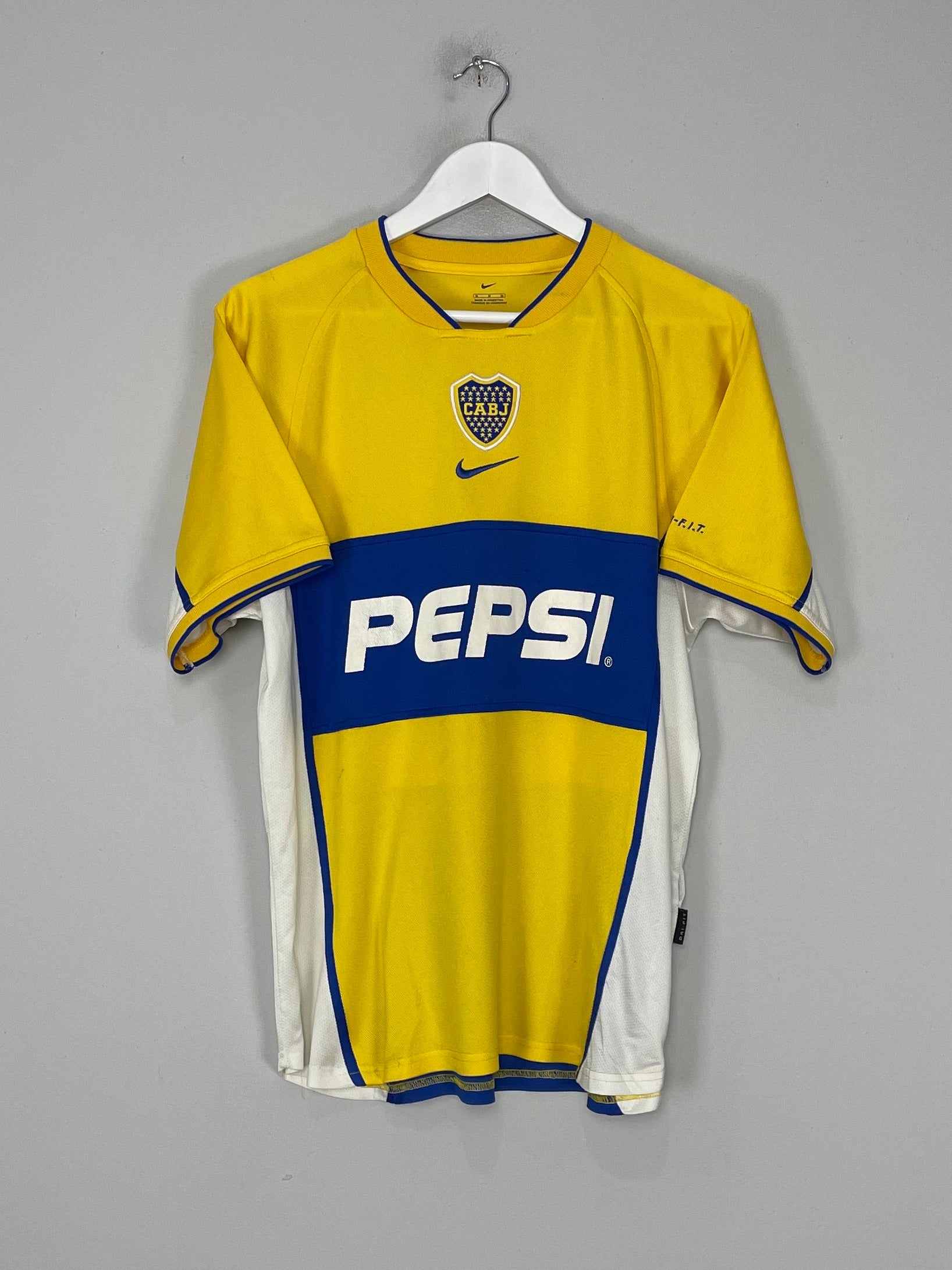 2002/03 BOCA JUNIORS AWAY SHIRT (M) NIKE