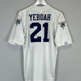 1995/96 LEEDS UNITED YEBOAH #21 HOME SHIRT (M) ASICS