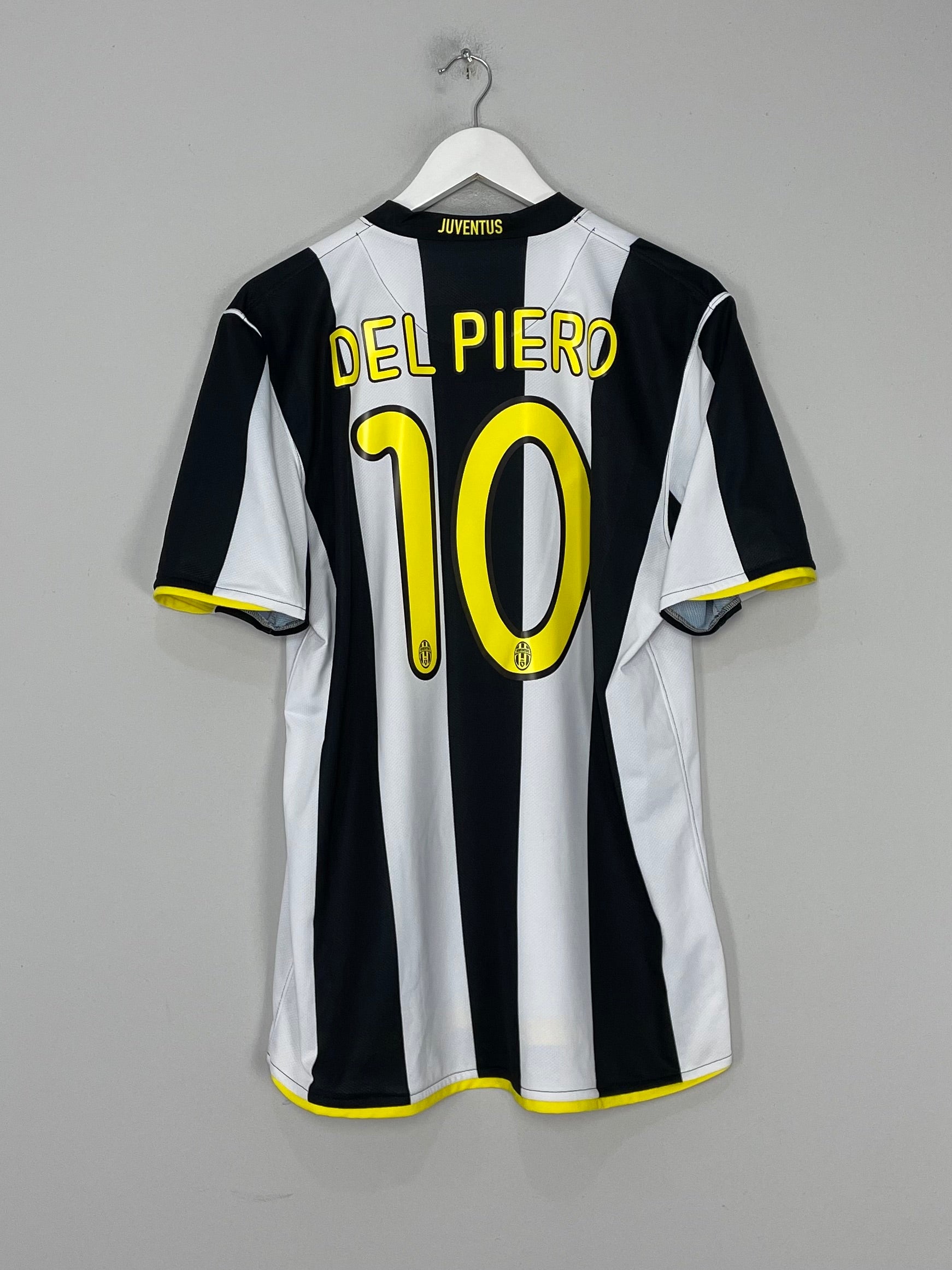 2008/09 JUVENTUS DEL PIERO #10 HOME SHIRT (L) NIKE