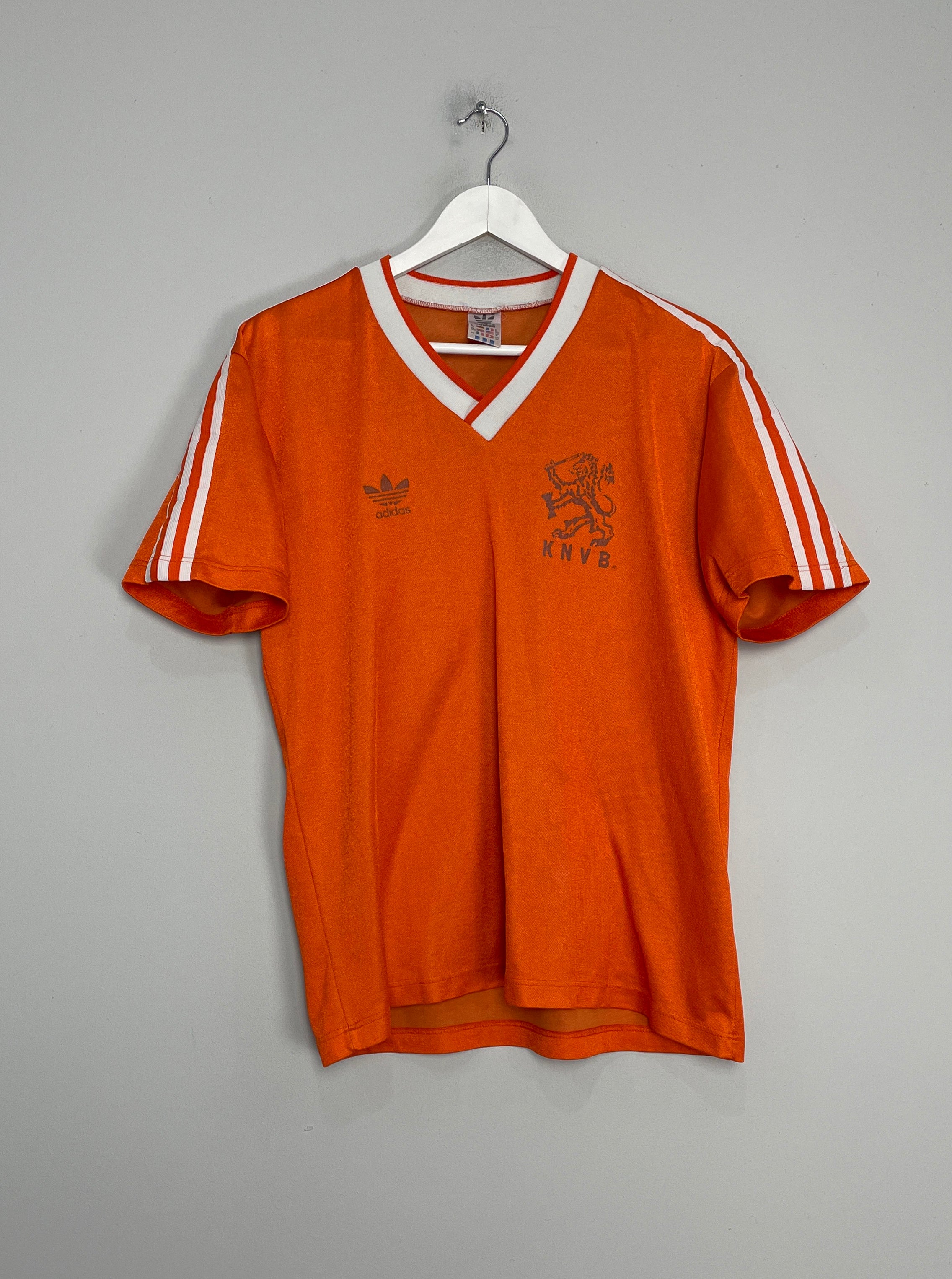 1985/88 NETHERLANDS HOME SHIRT (M) ADIDAS