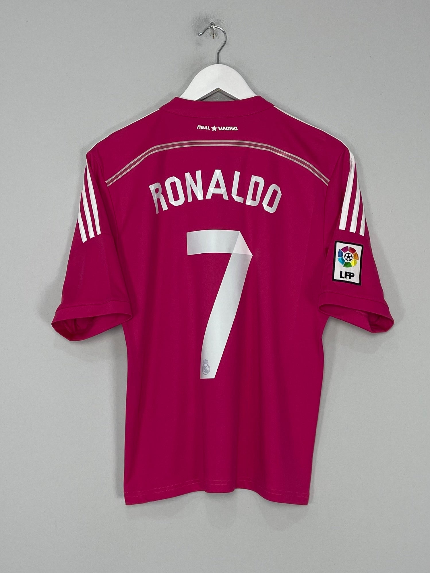 2014/15 REAL MADRID RONALDO #7 AWAY SHIRT (M) ADIDAS