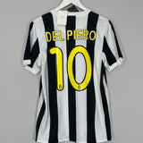 2009/10 JUVENTUS DEL PIERO #10 *BNWT* HOME SHIRT (S) NIKE