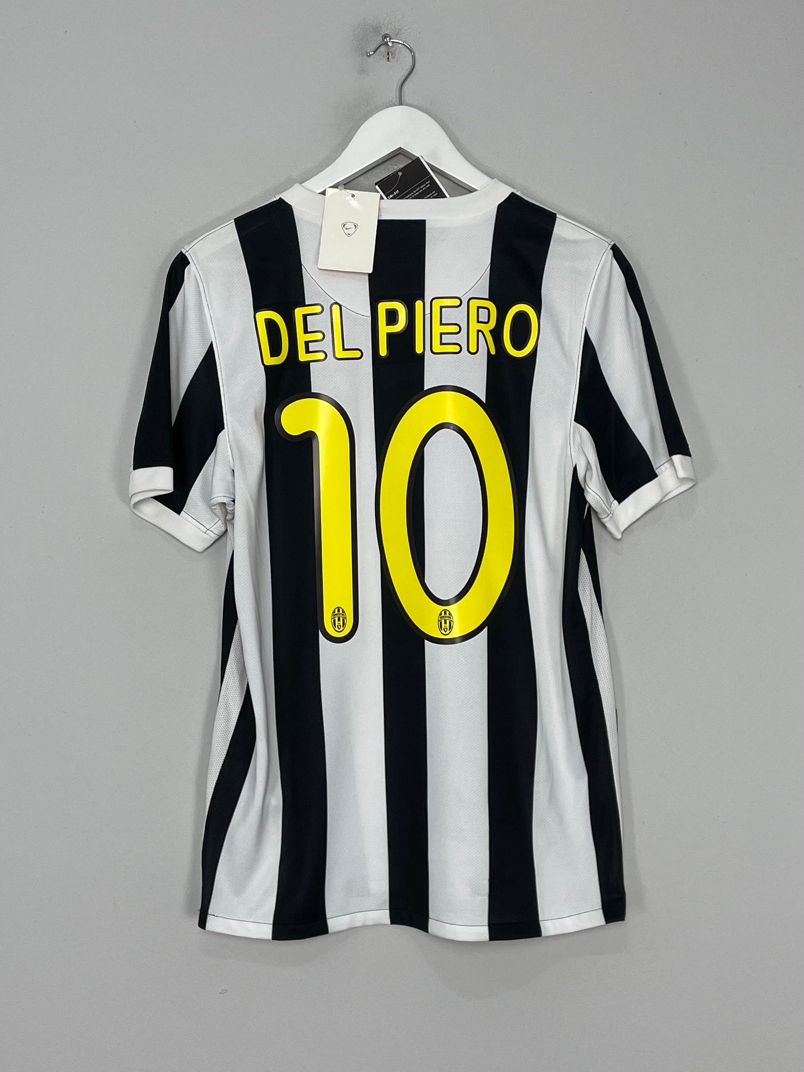 2009/10 JUVENTUS DEL PIERO #10 *BNWT* HOME SHIRT (S) NIKE