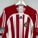 2006/07 CHIVAS GUADALAJARA *PLAYER ISSUE* SIGNED HOME SHIRT (XL) ADIDAS