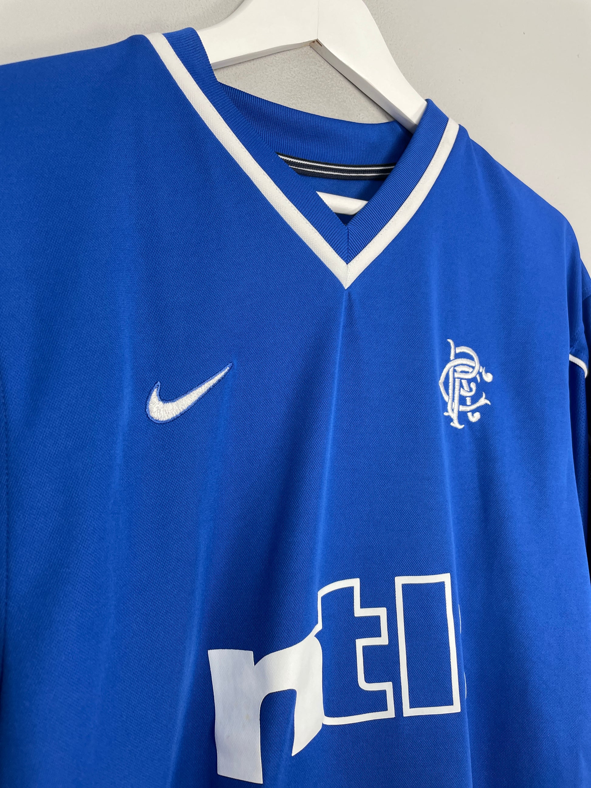 1999-01 GLASGOW RANGERS SHIRT XXL