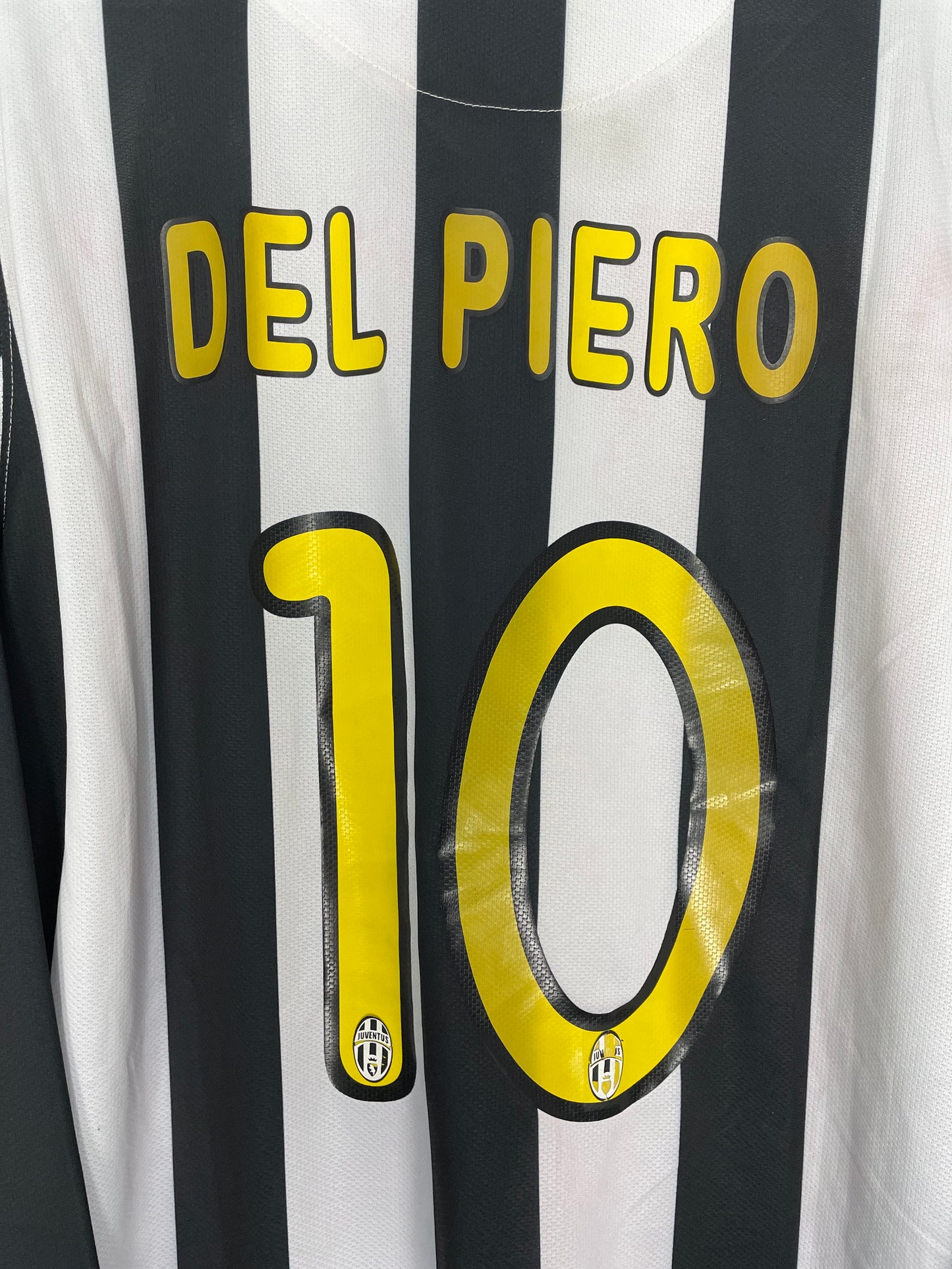 2009/10 JUVENTUS DEL PIERO #10 L/S HOME SHIRT (L) NIKE