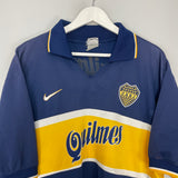 1996/97 BOCA JUNIORS #10 MARADONA HOME SHIRT (XL) NIKE