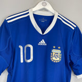 2010/11 ARGENTINA AWAY SHIRT (M) ADIDAS