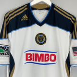 2011/12 PHILADELPHIA UNION *PLAYER ISSUE* AWAY SHIRT (L) ADIDAS