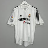 2004/05 REAL MADRID ZIDANE #5 HOME SHIRT (L) ADIDAS