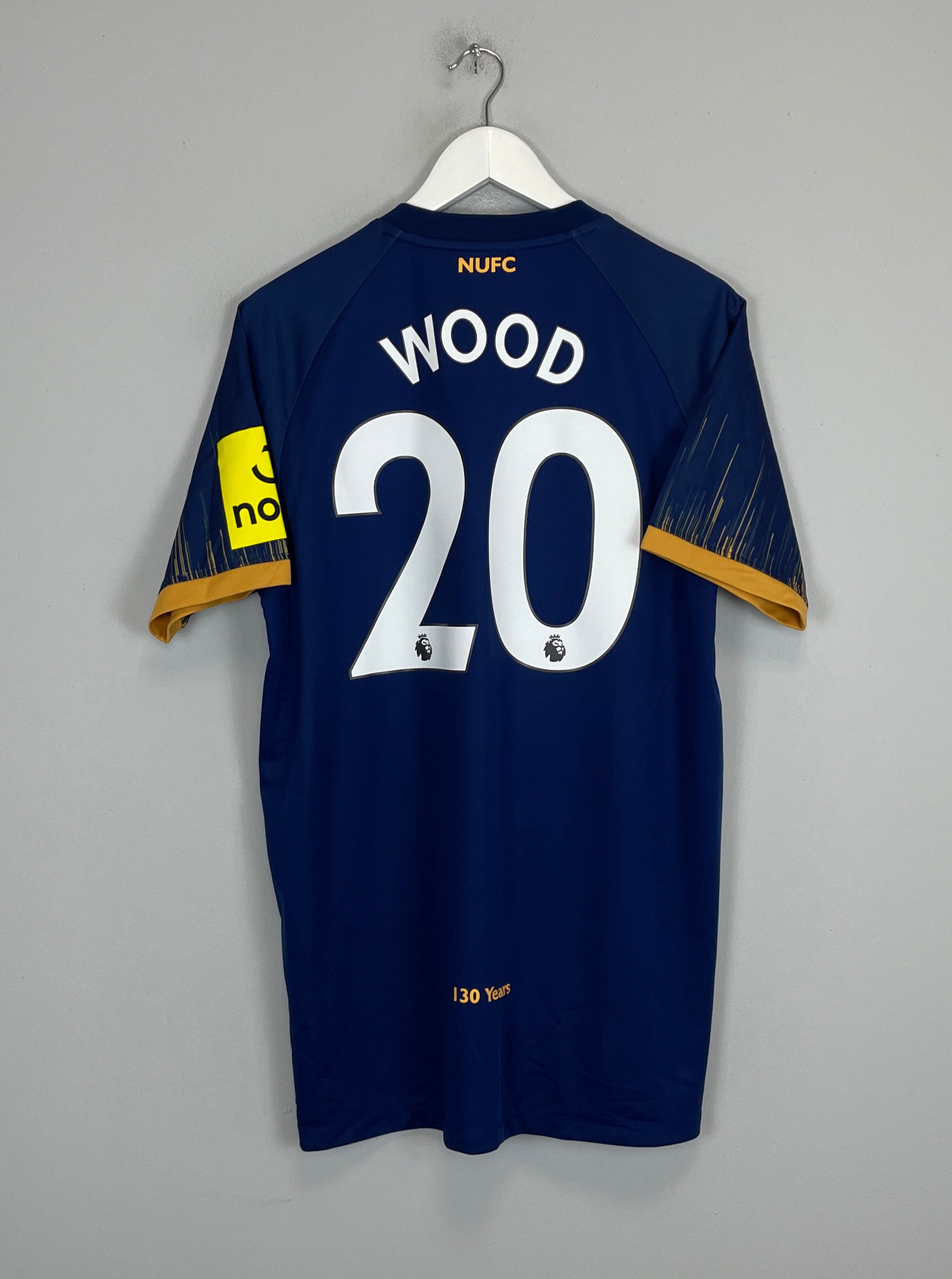 2022/23 NEWCASTLE UNITED WOOD #20 AWAY SHIRT (L) CASTORE