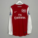 2011/12 ARSENAL V.PERSIE #10 L/S HOME SHIRT (L) NIKE