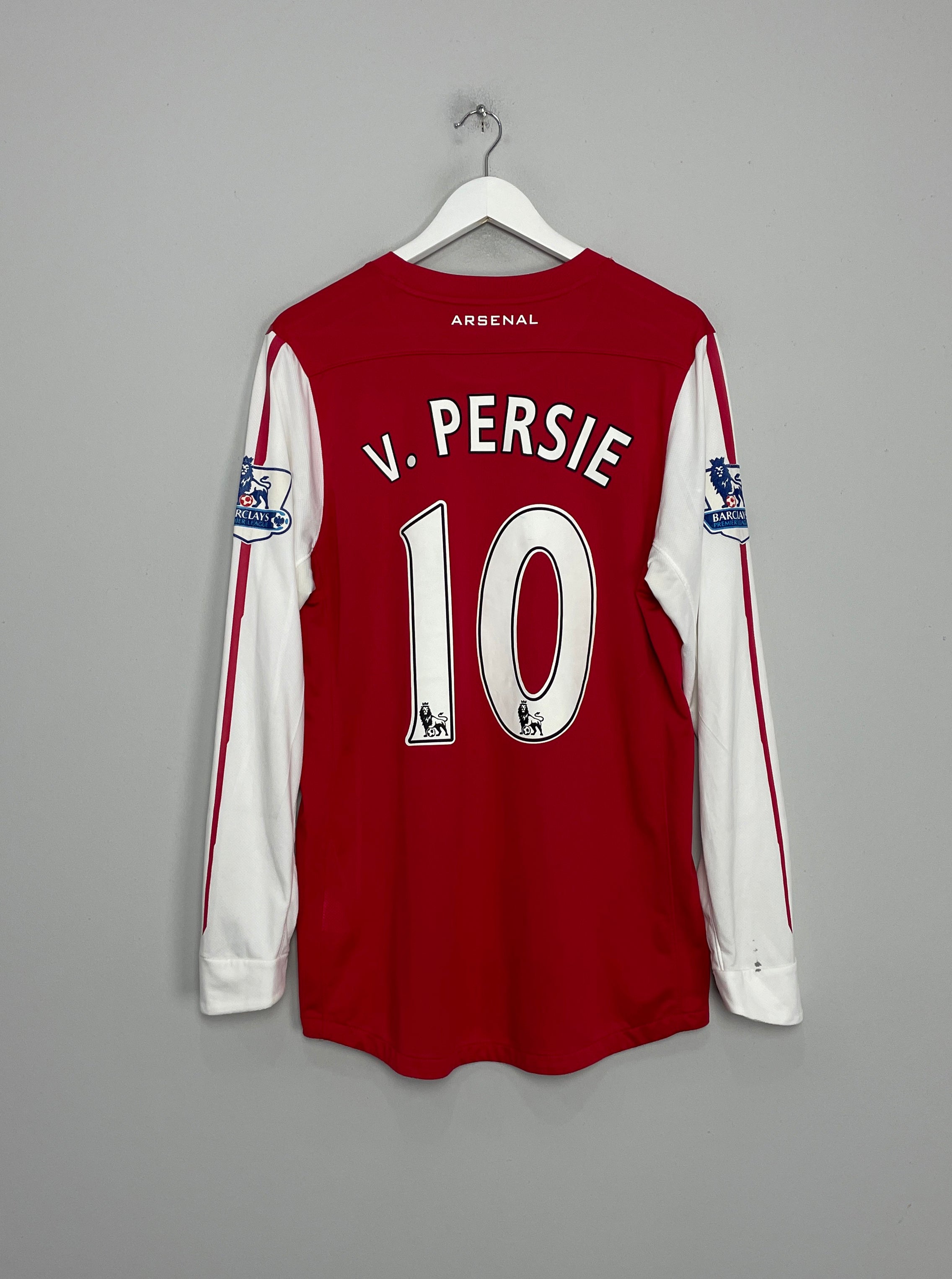 2011/12 ARSENAL V.PERSIE #10 L/S HOME SHIRT (L) NIKE