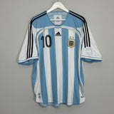 2006/08 ARGENTINA RIQUELME #10 HOME SHIRT (XL) ADIDAS