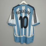 2006/08 ARGENTINA MESSI #10 HOME SHIRT (XL) ADIDAS