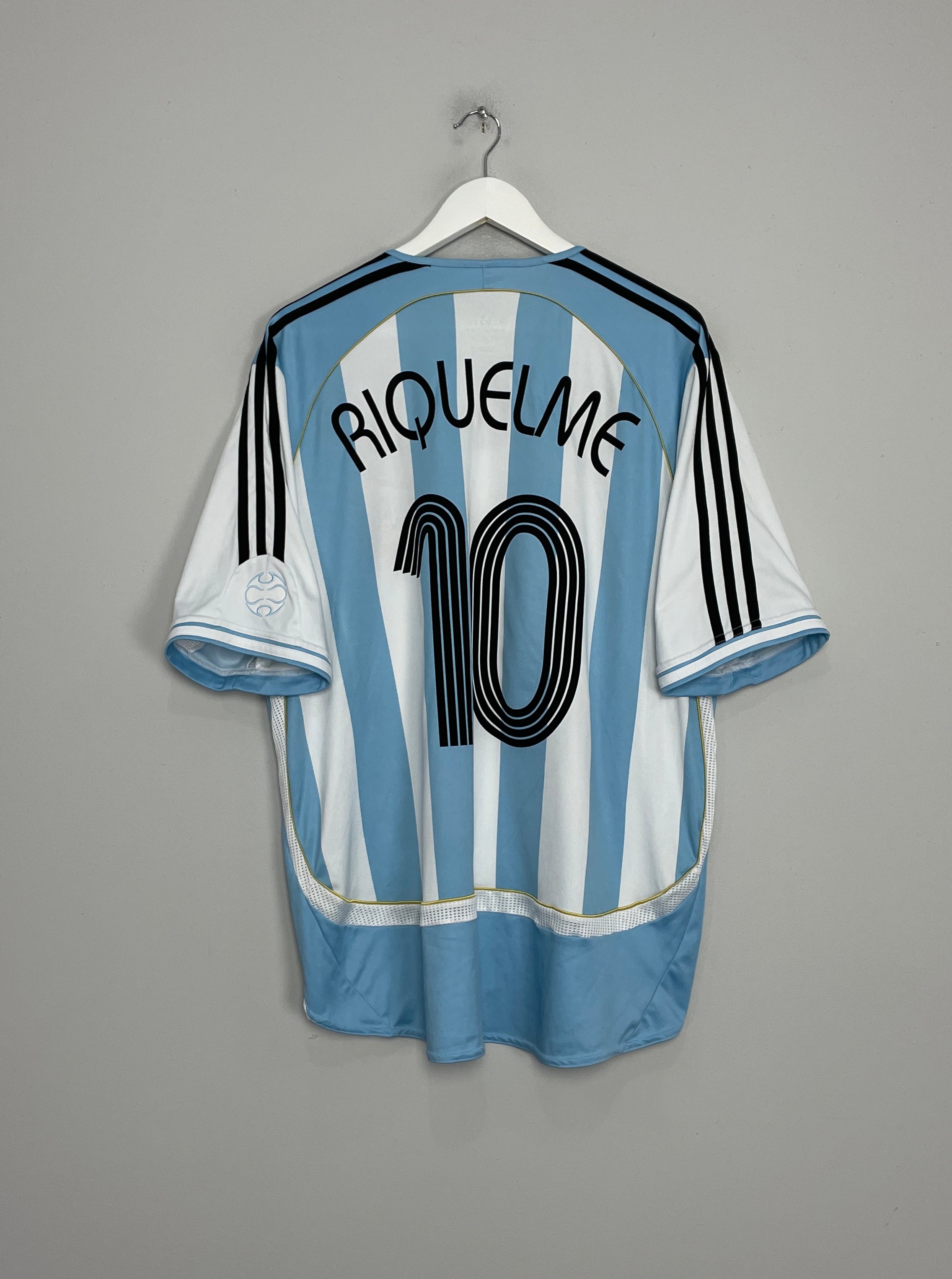 2006/08 ARGENTINA MESSI #10 HOME SHIRT (XL) ADIDAS