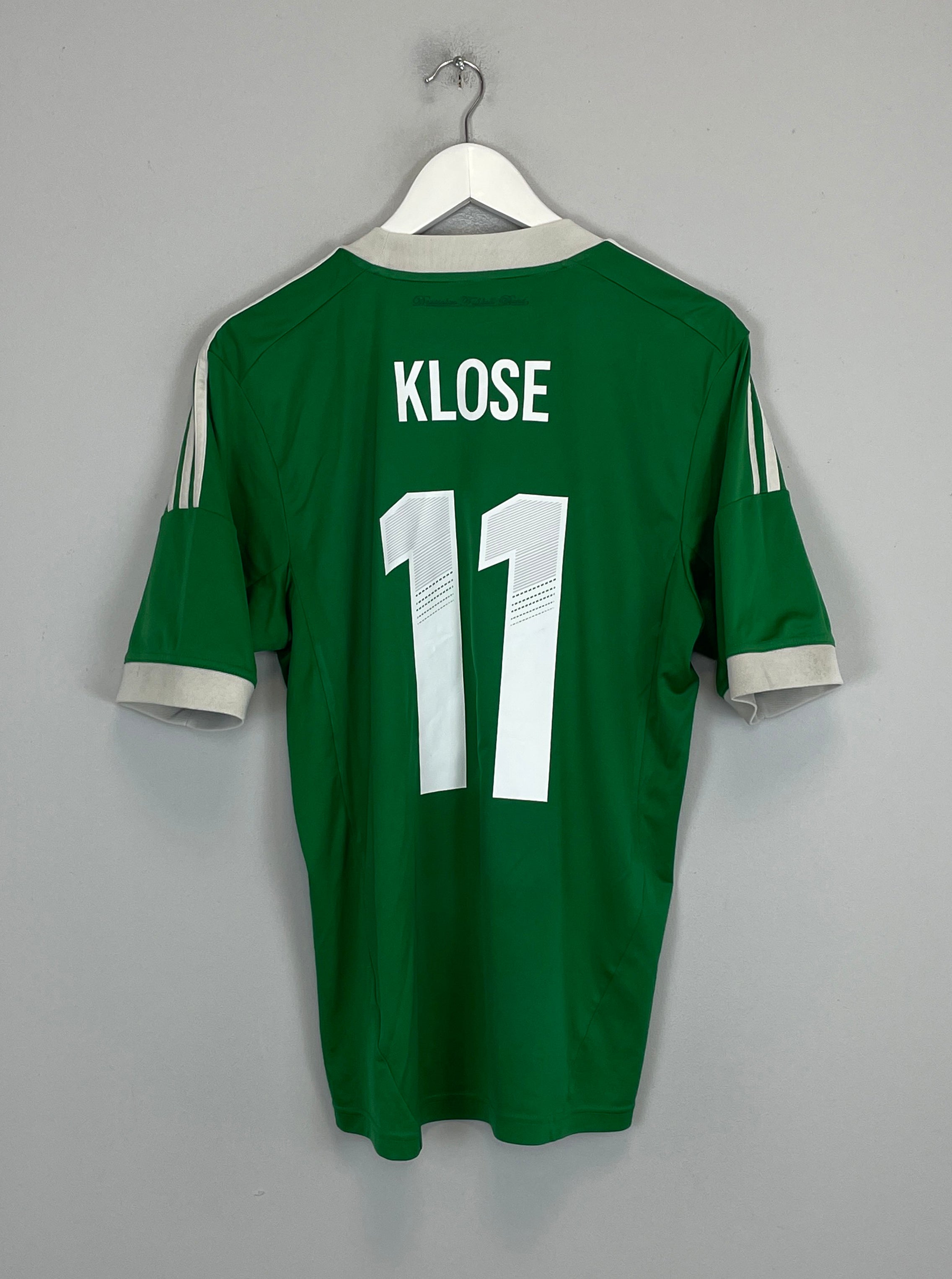 2012/13 GERMANY KLOSE #11 AWAY SHIRT (M) ADIDAS