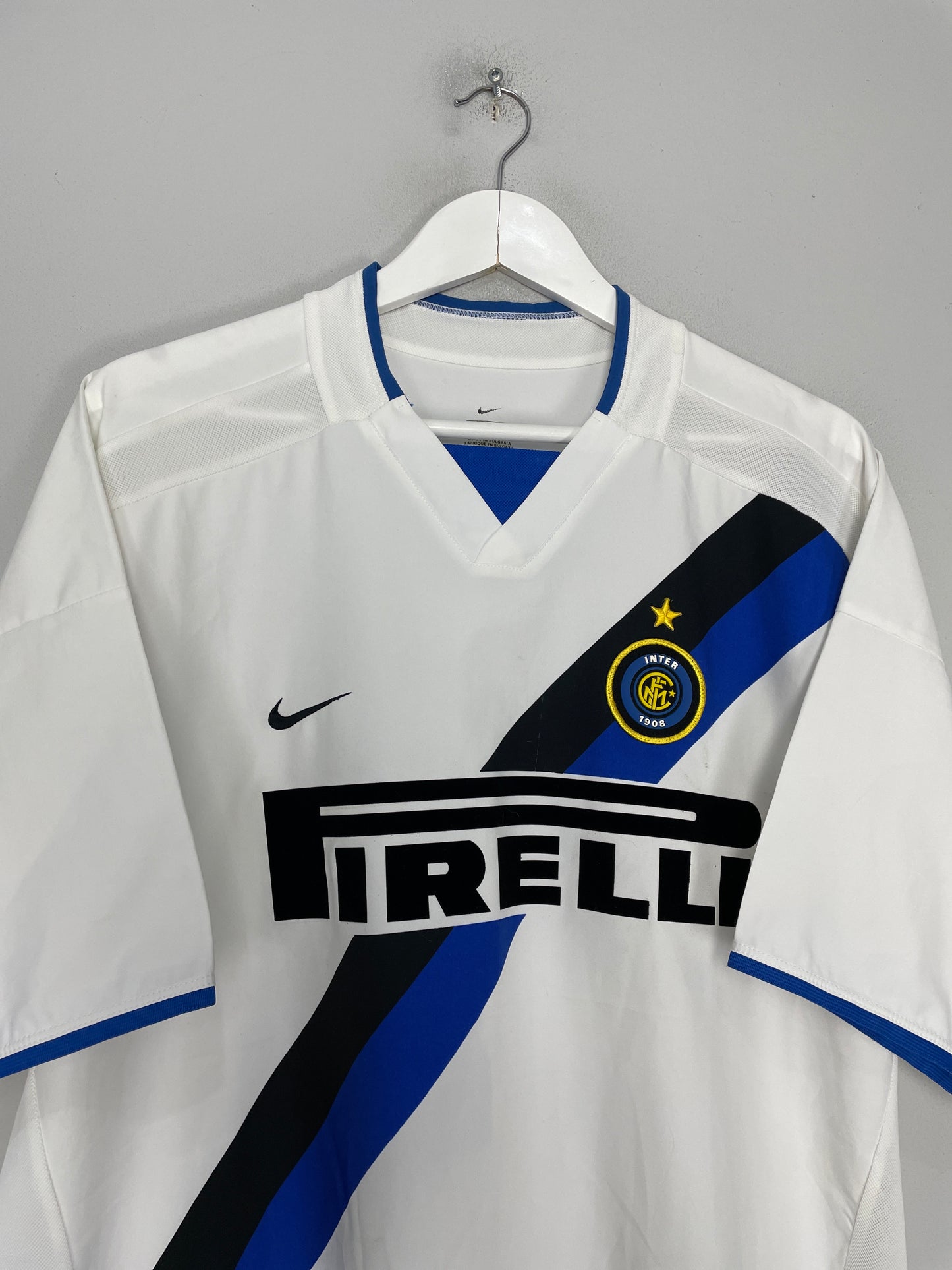 2002/03 INTER MILAN VIERI #32 AWAY SHIRT (XL) NIKE