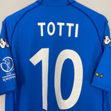 2002/03 ITALY TOTTI #10 HOME SHIRT (XL) KAPPA