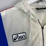 2000/01 ASICS 1/4 ZIP WINDBREAKER JACKET (M)