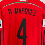 2014/15 MEXICO R.MARQUEZ #4 L/S AWAY SHIRT (M) ADIDAS