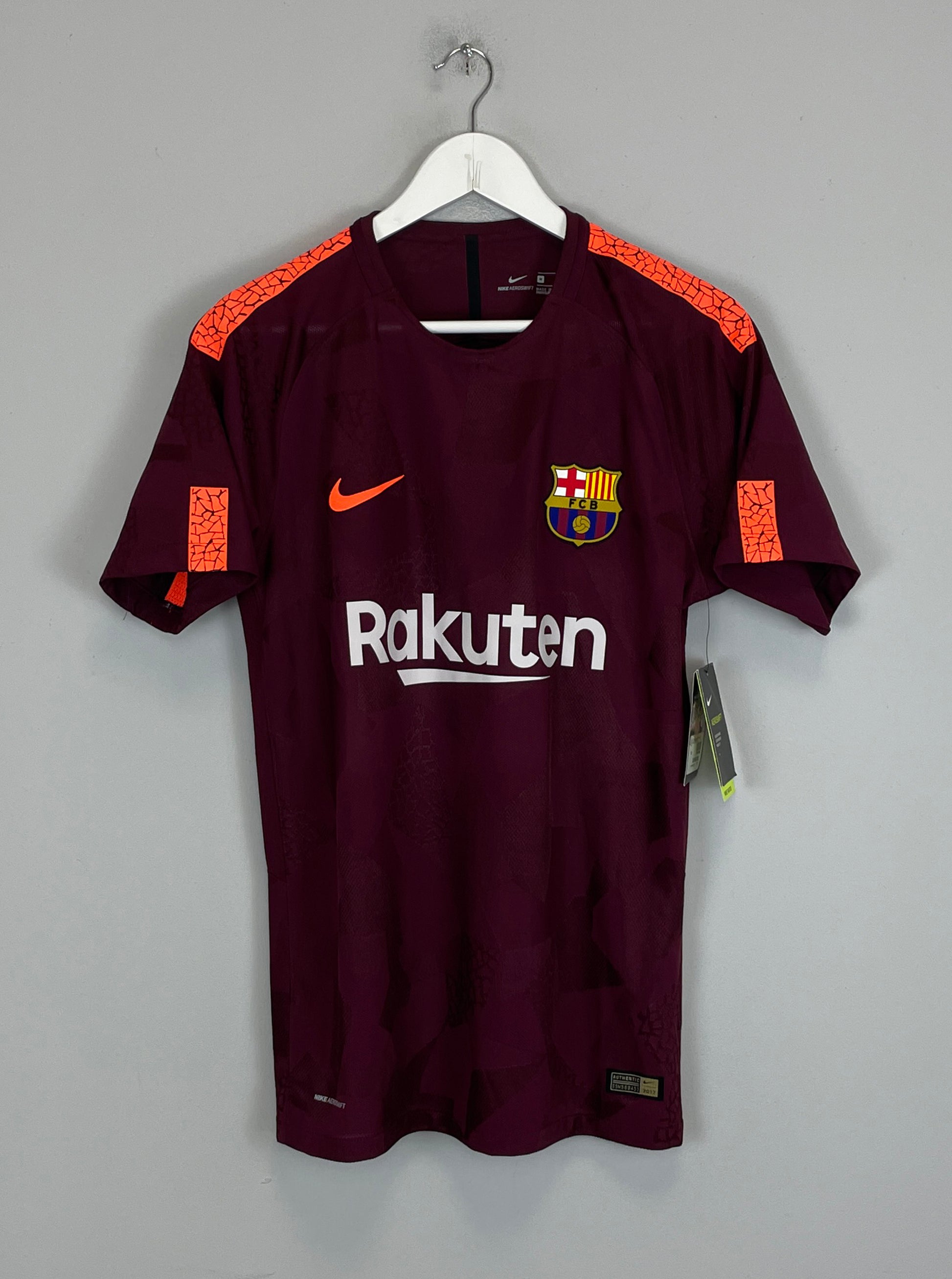 2017/18 BARCELONA *PLAYER ISSUE*  BNWT THIRD SHIRT (M) NIKE