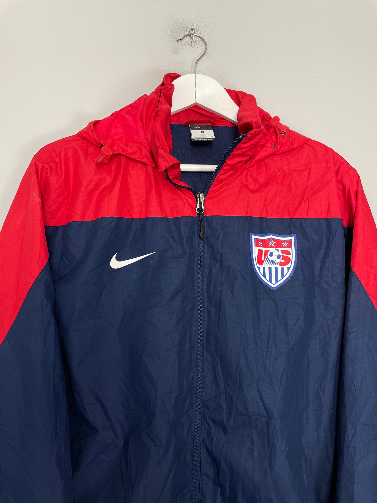 2006/08 USA RAIN JACKET (L) NIKE