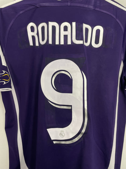 2006/07 REAL MADRID RONALDO #9 THIRD SHIRT (S) ADIDAS