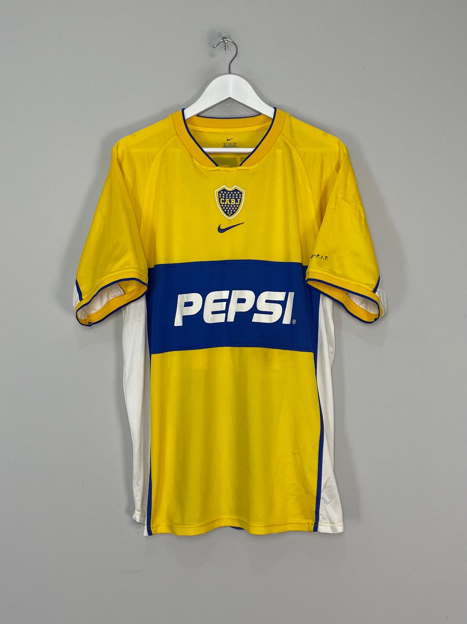 2002/03 BOCA JUNIORS AWAY SHIRT (XL) NIKE