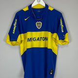 2005/06 BOCA JUNIORS HOME SHIRT (L) NIKE