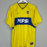 2003/04 BOCA JUNIORS AWAY SHIRT (XL) NIKE