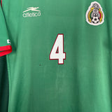 2001/02 MEXICO MARQUEZ #4 HOME SHIRT (L) ATLETICA