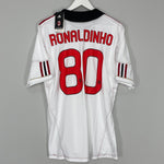 2012/13 AC MILAN RONALDINHO #80 *BNWT* AWAY SHIRT (L) ADIDAS