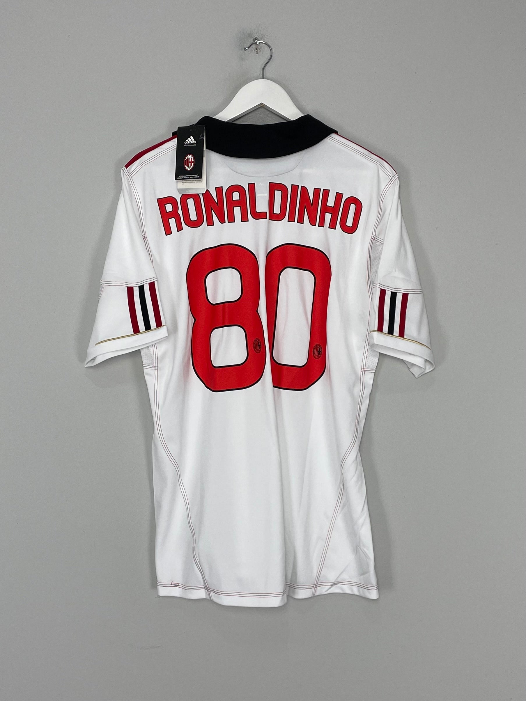 2012/13 AC MILAN RONALDINHO #80 *BNWT* AWAY SHIRT (L) ADIDAS