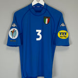 2000/01 ITALY MALDINI #3 HOME SHIRT (M) KAPPA