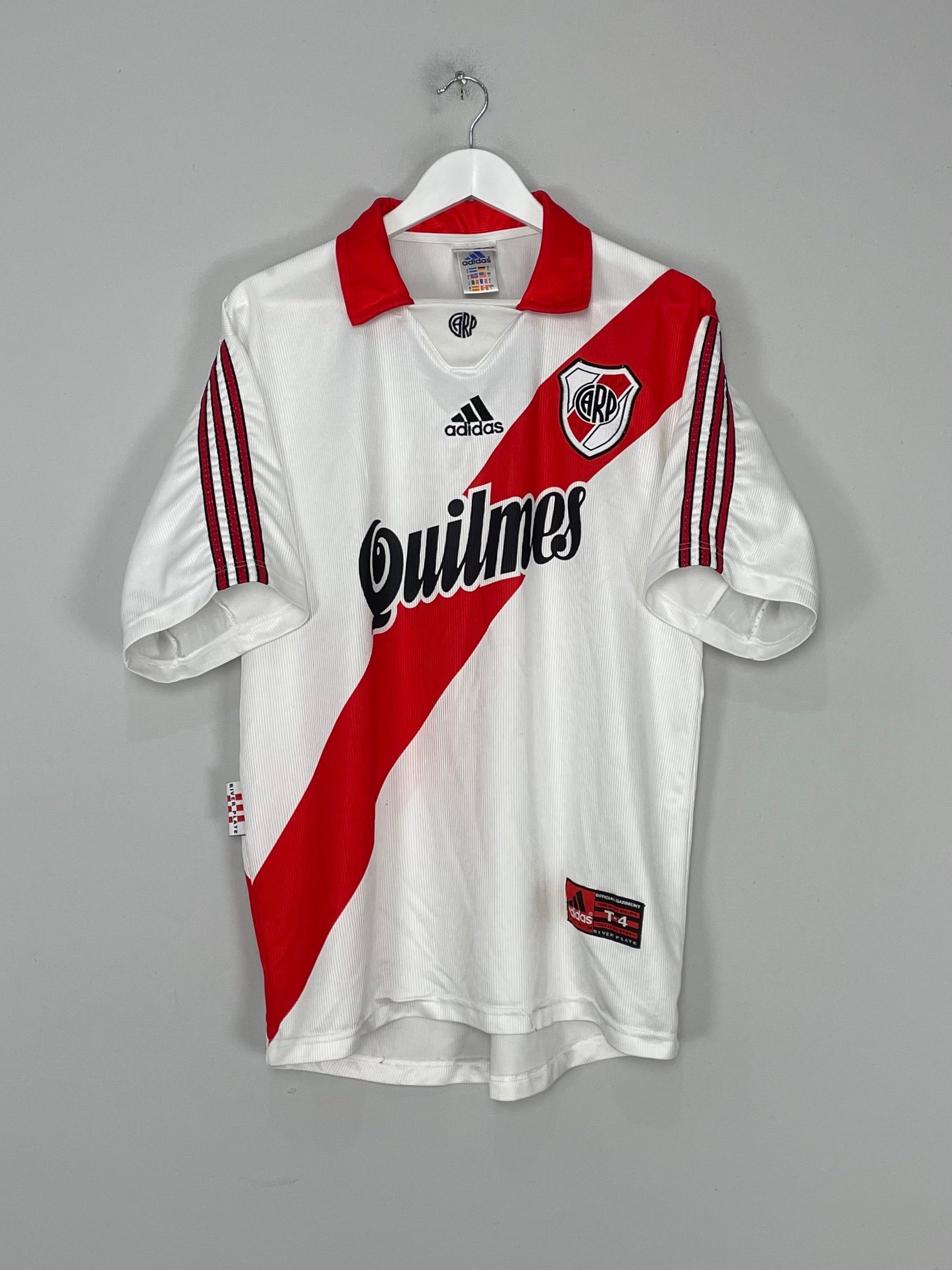 1999/00 RIVER PLATE HOME SHIRT (L) ADIDAS