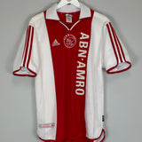 2000/01 AJAX CHIVU #5 HOME SHIRT (M) ADIDAS