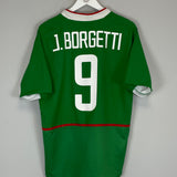 2003/04 MEXICO BORGETTI #9 HOME SHIRT (L) NIKE