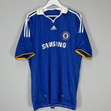 2008/09 CHELSEA DROGBA #11 HOME SHIRT (XL) ADIDAS