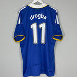 2008/09 CHELSEA DROGBA #11 HOME SHIRT (XL) ADIDAS