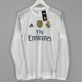 2015/16 REAL MADRID RONALDO #7 *BNWT* L/S HOME SHIRT (L) ADIDAS