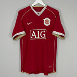 2006/07 MANCHESTER UNITED RONALDO #7 HOME SHIRT (L) NIKE